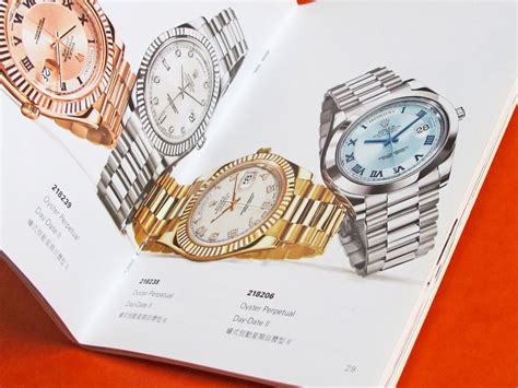 rolex watches catalog